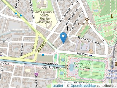 Scp Calaudi/ramahandriarivelo/  Beauregard Avocats A La Cour - Map