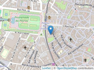 Scp Lafont, Guizard, Carillo,   Lafont, Guizard Avocats A La Cour - Map