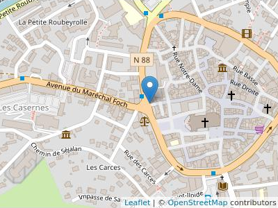 Mr  Luc Etienne Gousseau Avocat - Map