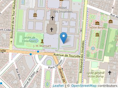 280-282 Boulevard Saint Germain - Map